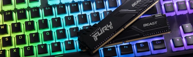 Memorie DDR4 Kingston Fury Beast 16GB 3600MHz CL18