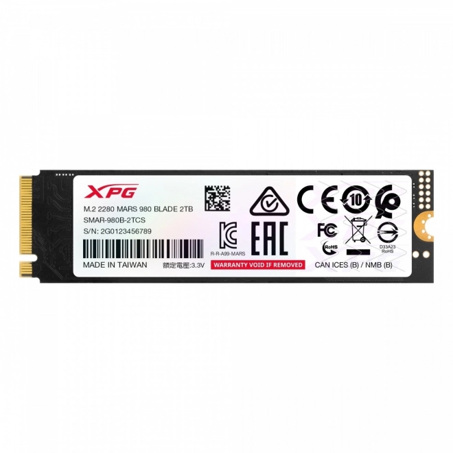 SSD disk XPG Mars pro notebook-uri 2TB PCIe 5x4
