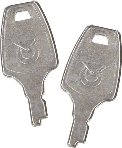 Închidere cu cheie, cu două chei incluse