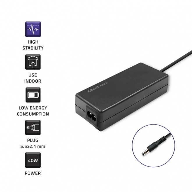 Zasilator 40W 12V 3.33A cu cablu de alimentare inclus