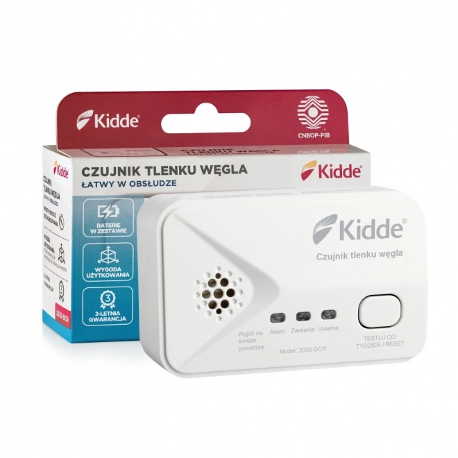 Detector de monoxid de carbon Kidde cu senzor electrochimic