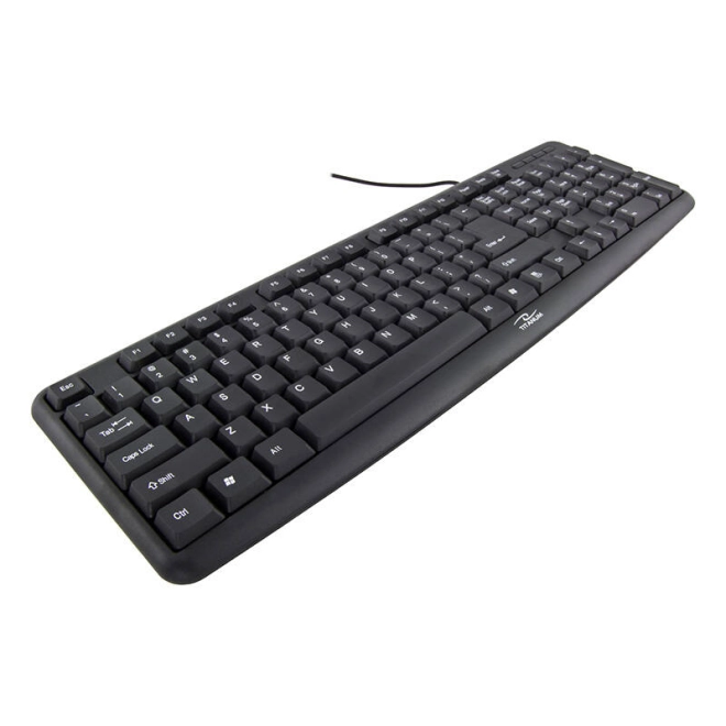 Formă ergonomică pentru tastare confortabilă
