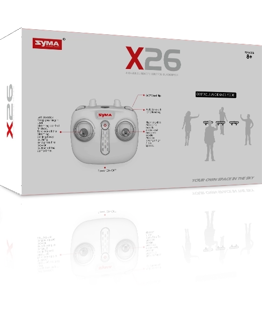 Syma Dron RC Negru X26