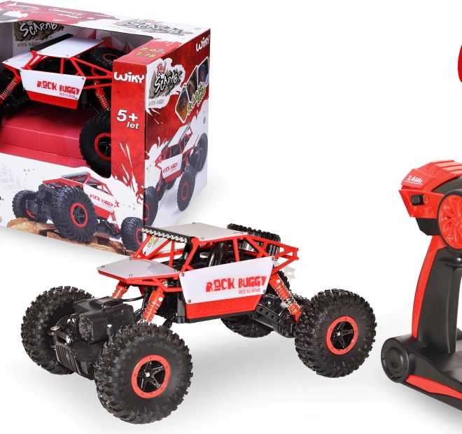 Auto Rock Buggy Scarabeu Roșu