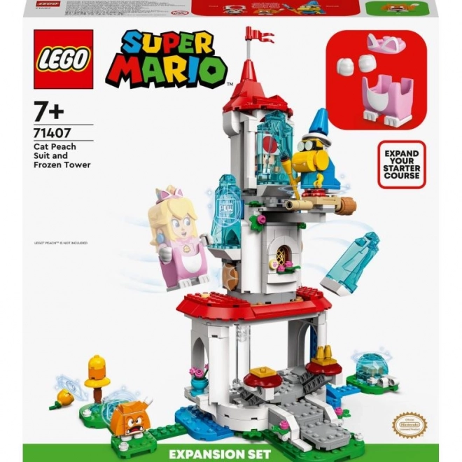 LEGO Super Mario Pisica Peach și Turnul Înghețat set de extindere