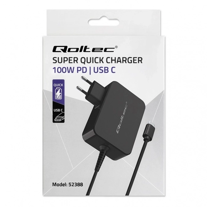 Încărcător GaN Power Pro negru