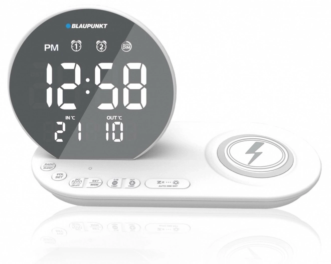 Radiobudicu FM cu încărcare wireless și USB de la Blaupunkt