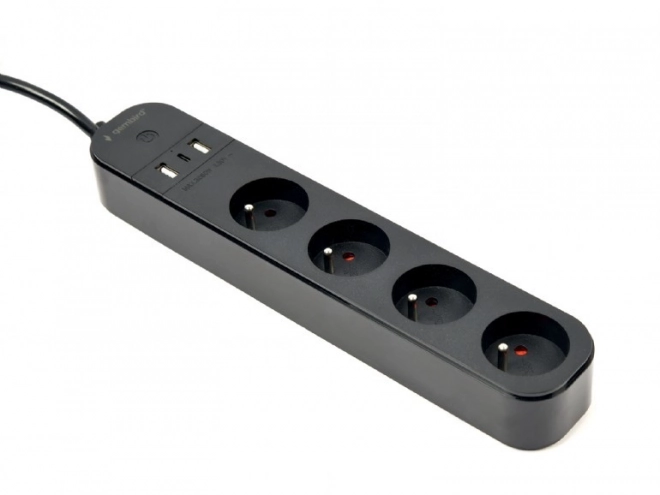 Listă inteligentă cu 4 prize și 3 porturi USB Tuya