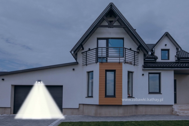 Lampă LED solară pentru grădină cu senzor de mișcare