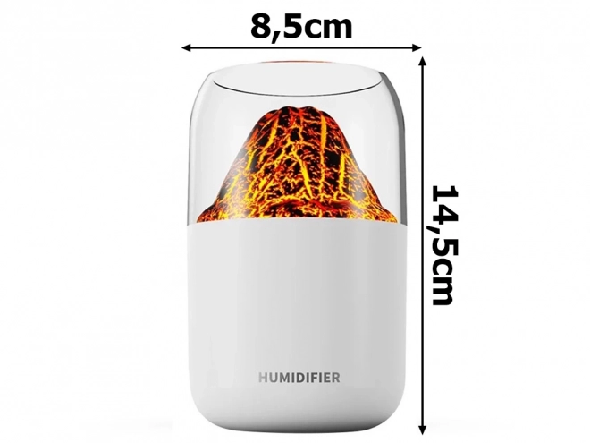 Umidificator ultrasonic led cu aromaterapie