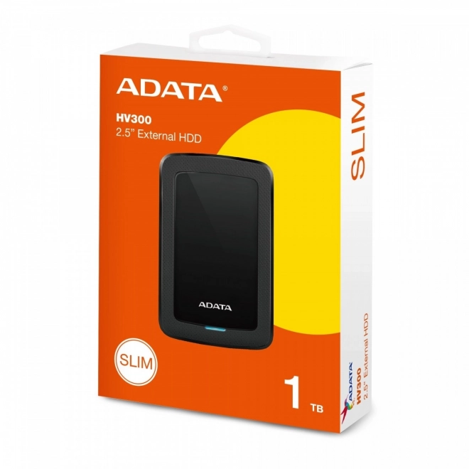 Unitate externă subțire și elegantă ADATA DashDrive HV300 1TB