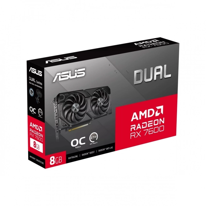 Placă grafică Dual Radeon RX 7600 EVO OC Edition 8GB GDDR6