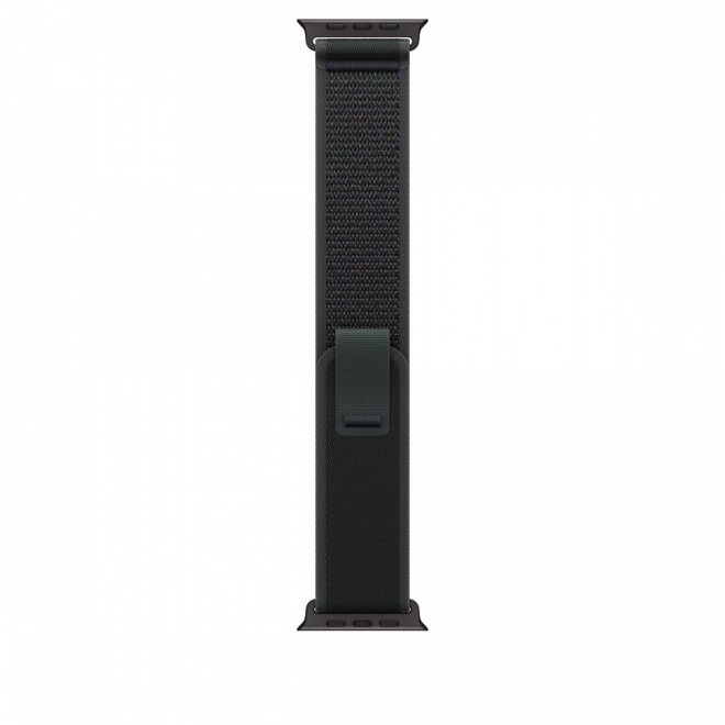 Curea neagră Trail pentru carcasă 49 mm - M/L - elemente din titan