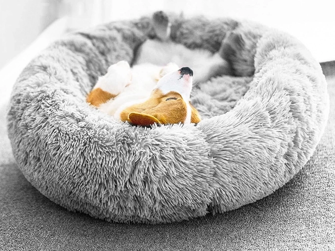 Pat de pluș pentru animale de companie