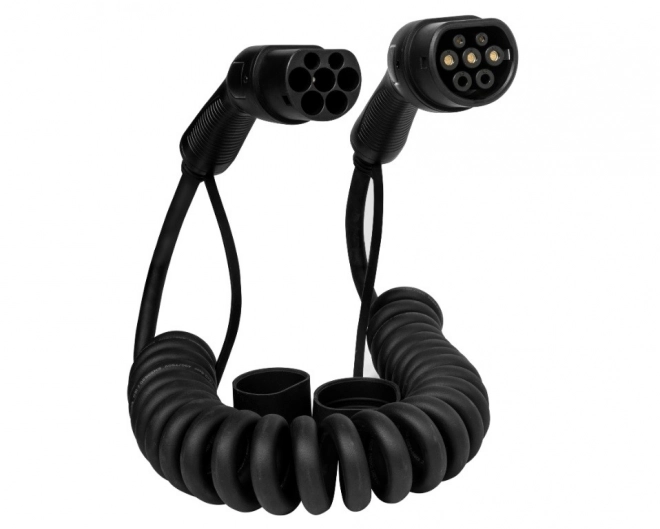 Cablu de încărcare spiral Defenzo pentru mașini electrice