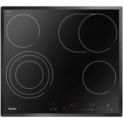 Plită ceramică Amica cu control prin slider