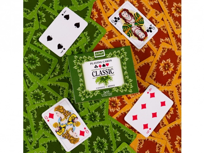 Trefl Cărți de joc clasice Classic 2 x 55