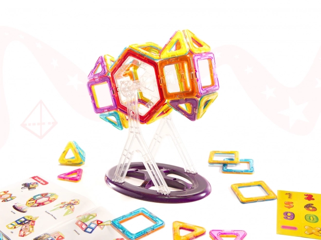Construcții magnetice Magical Magnet 52 piese