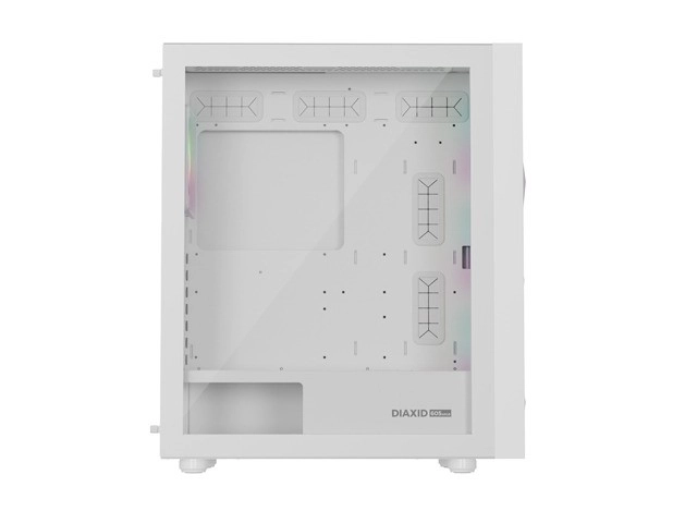 Carcasă pc Genesis Diaxid 605 ARGB Midi Tower Alb