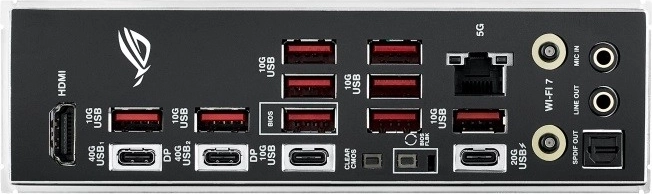 Conectivitate extremă: 2× USB4, Wi‑Fi 7 și 5GbE