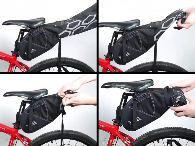 Geantă de bicicletă sub șa impermeabilă