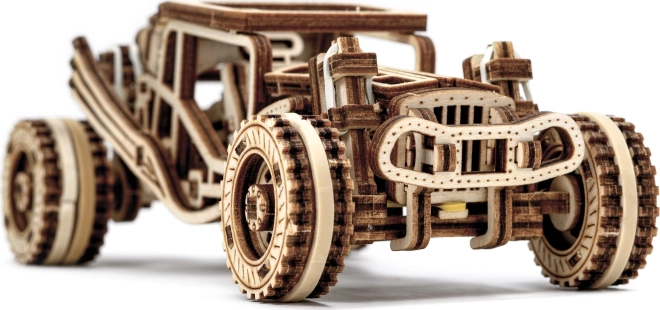 Puzzle 3D din lemn - model buggy