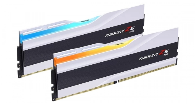 Memorie RAM DDR5 Trident Z5 RGB 48GB Albă