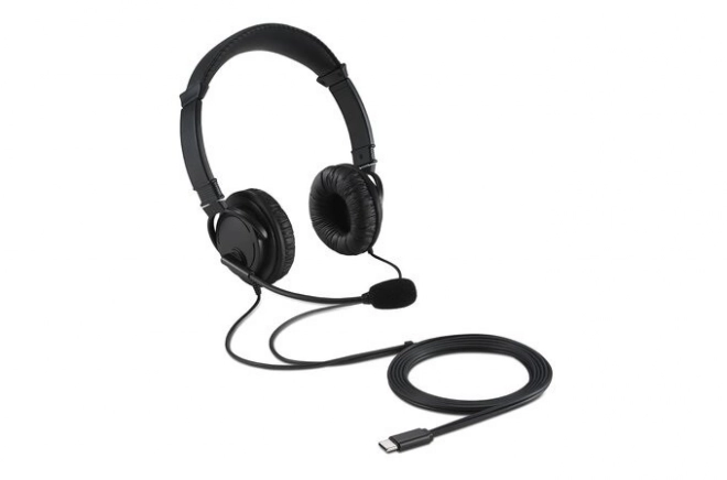 Căști USB-C Hi-Fi cu microfon Kensington