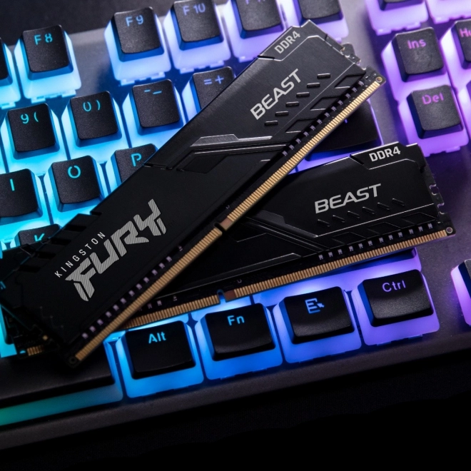 Memorie DDR4 Kingston Fury Beast 16GB 3600MHz CL18