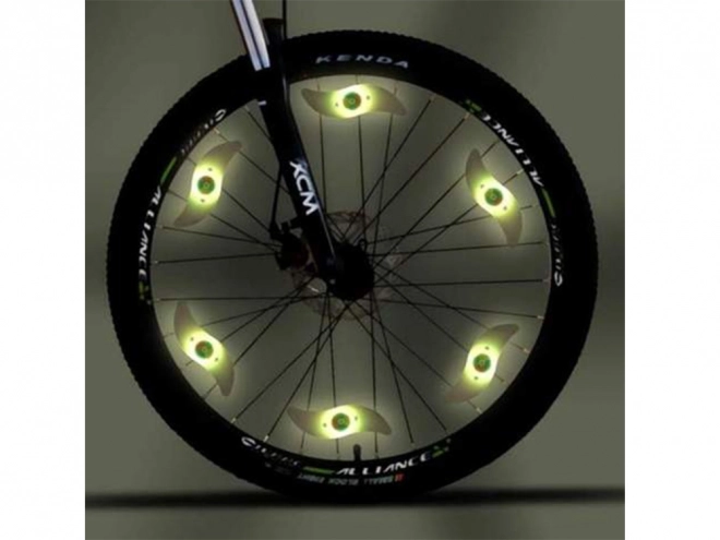 Lumină LED RGB pentru spițele bicicletei