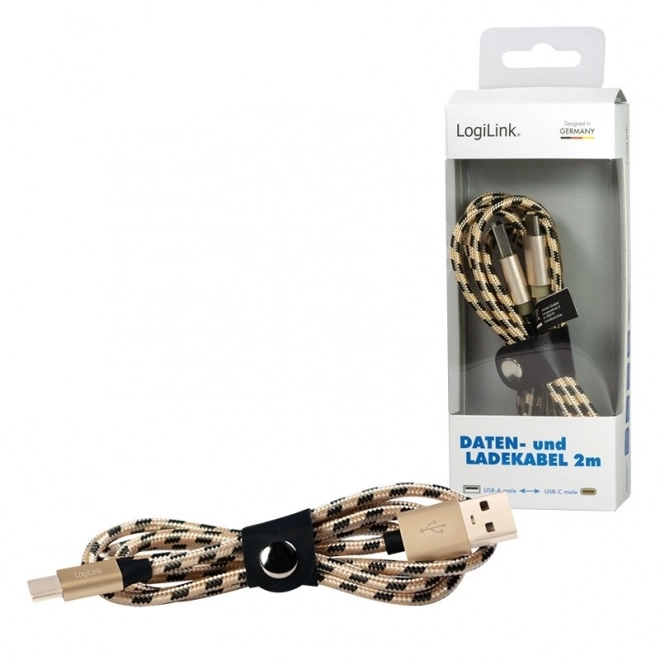 Cablu USB 2.0 de la USB-A la USB-C, 2m