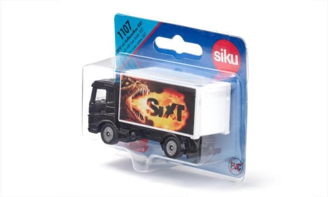 Autocamion cu caroserie tip cutie