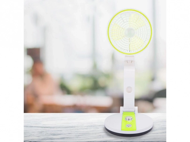 Ventilator portabil pliabil cu lumină LED