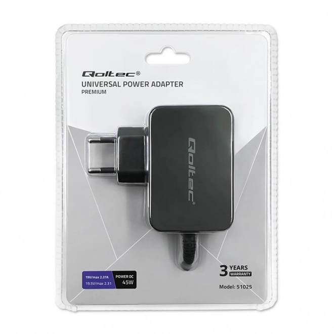 Adaptor de alimentare universal 45W cu 8 conectori