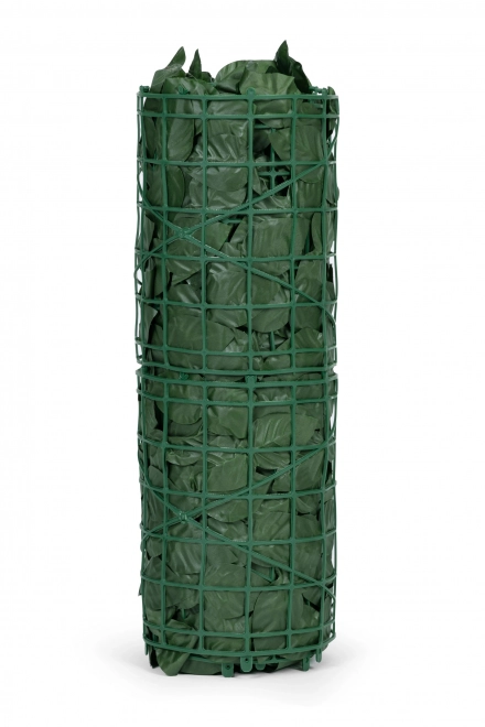 Gard viu artificial 300x50 cm pentru balcoane – mascare verde
