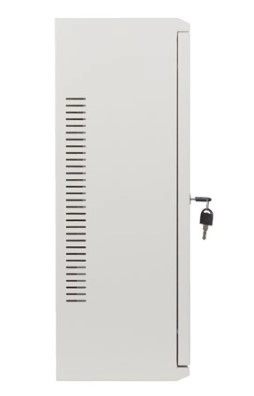 Dulap rack de instalații suspendat 19 inci 6U+3U, culoare gri