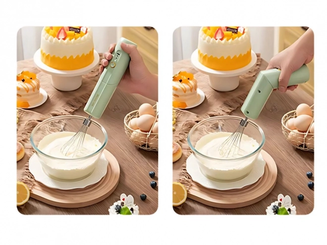 Mixer electric portabil cu USB pentru ouă