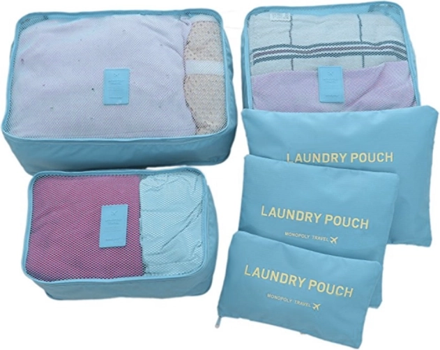 Împachetare ordonată datorită capace-lor din plasă