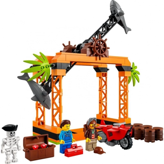 Provocarea cascadoriilor cu rechini LEGO City