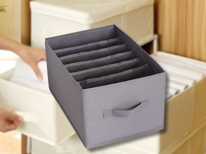 Organizator dulap haine gri