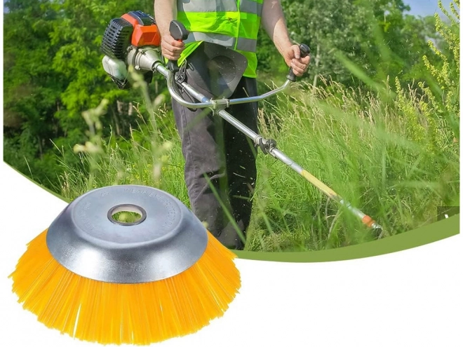 Perie de nailon pentru curățarea dalelor - 200 mm