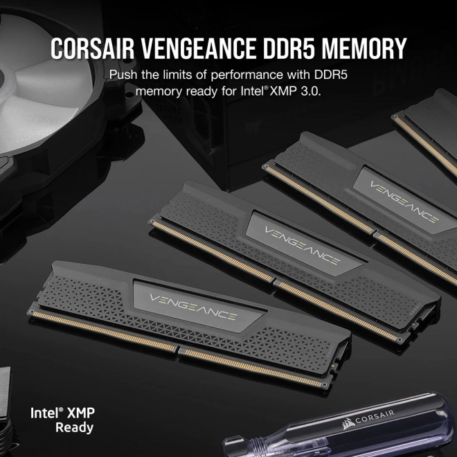 Memorie Corsair Vengeance DDR5 64GB 6400MHz pentru Plăci Intel