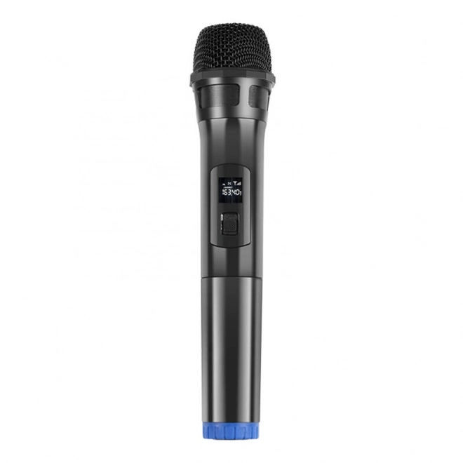 Microfon dinamic fără fir UHF negru