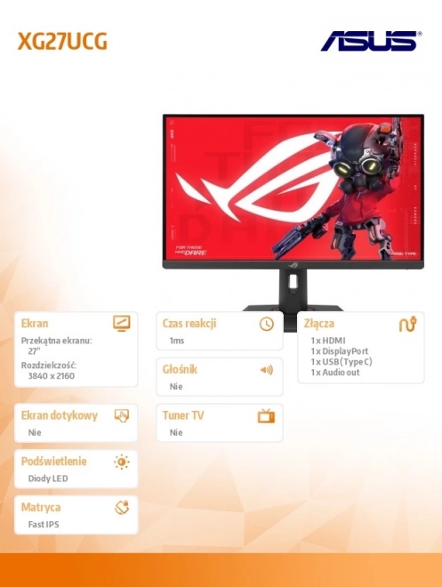 Monitor de jocuri de 27 inci