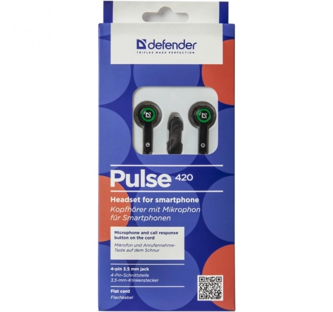 Căști intraauriculare Defender Pulse 420