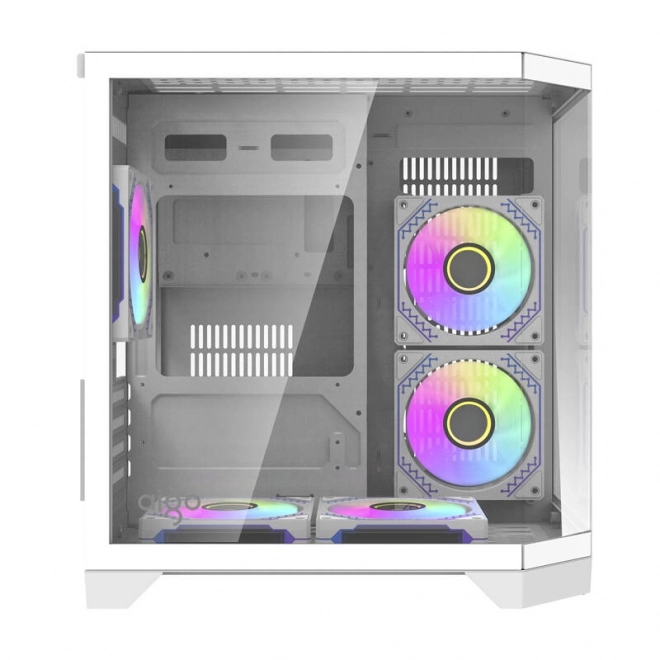 Carcasă Pc Darkflash Ft350 Cu 5 Ventilatoare ARGB Alb
