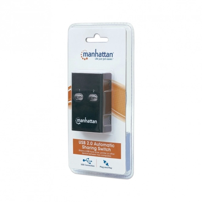 Comutator USB 2.0 2 PC - 1 dispozitiv