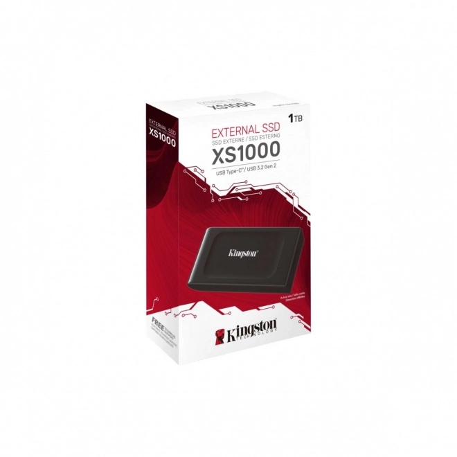 Dysk SSD Extern 1TB USB 3.2 Kingston XS1000