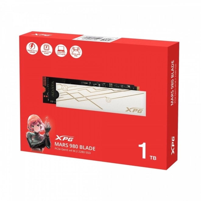 Disc SSD de mare viteză XPG Mars 980 Blade pentru notebookuri