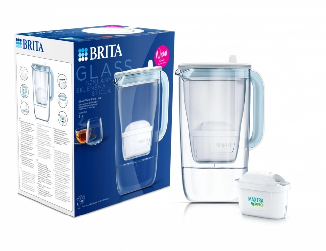 Cana filtrantă din sticlă Brita Glass 2.5L cu filtru